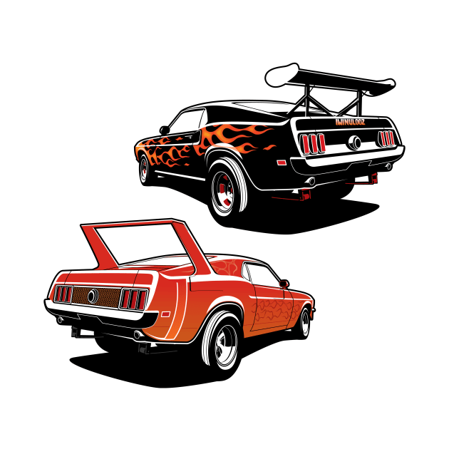 Winged Mustangs by smevtees