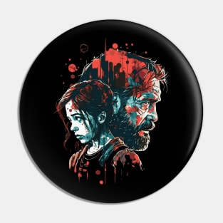 The Last Of Us. Joel and Ellie. Pin