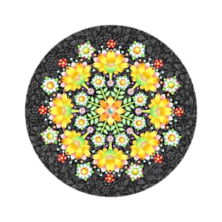 Flower Crown Mandala T-Shirt