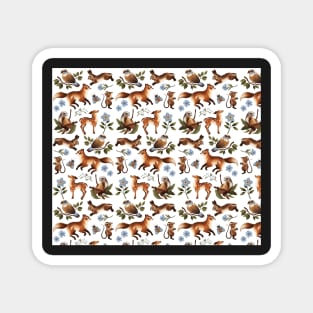 The forest bunch pattern Magnet