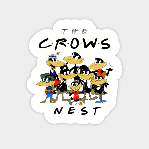 CROWS Magnet by TheCrowsNest