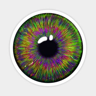 Purple Pupil Eye Magnet