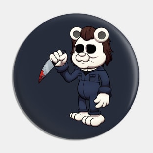 Teddy Bear Killer Pin