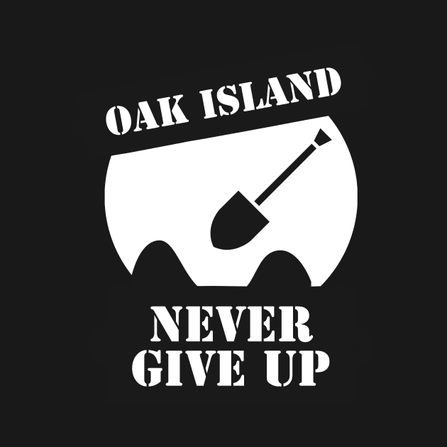 Curse of Oak Island Never Give up by OakIslandMystery