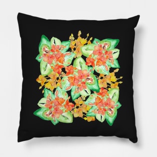 Succulent flowers Pillow