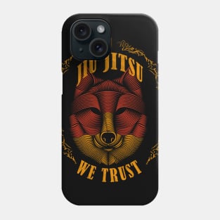 In Jiu Jitsu we trust: Jiu-Jitsu fighter Phone Case