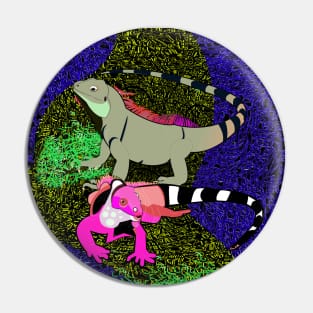 Iguanas Pin