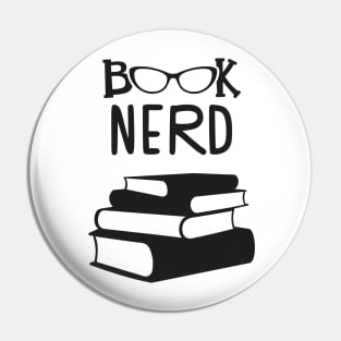 book nerd Pin