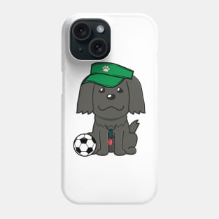 Sheepdog Playing Soccer Phone Case