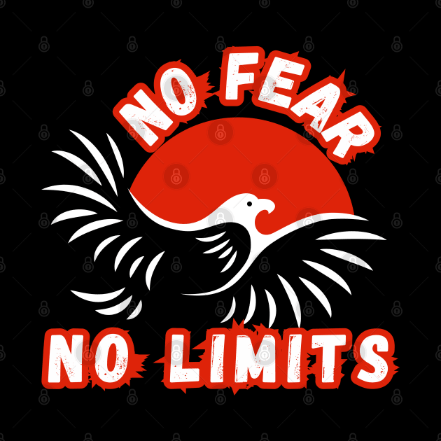 No fear no limits eagle - Atychiphobia by Bellinna