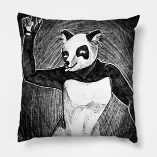 Disco Panda Pillow