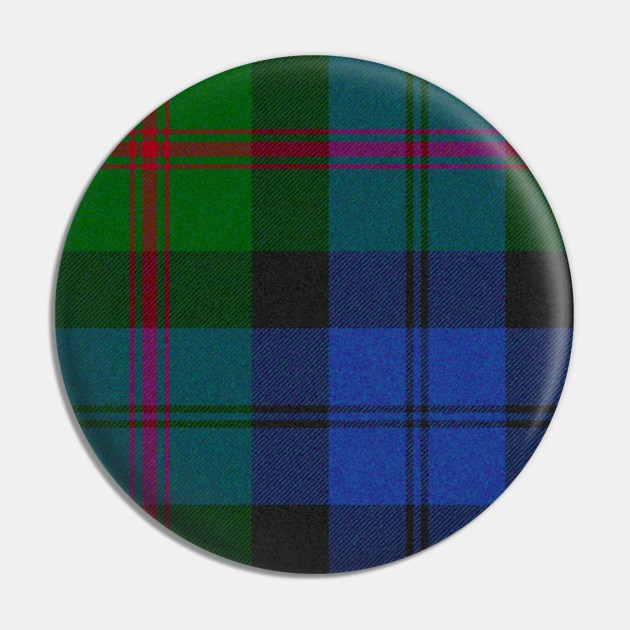 Baird Clan Scottish Tartan Plaid Pattern Pin by terrybain