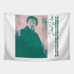 Limmy Aesthetic Duotone Design Tapestry