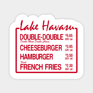 Lake Havasu Burger Magnet