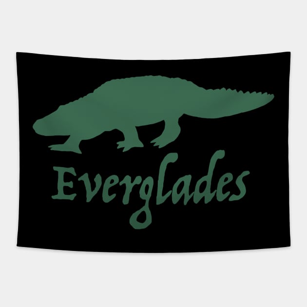 Everglades Gator Walking Tapestry by SNK Kreatures