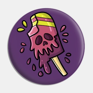 Skull Popsicle Pin