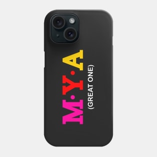 Mya - Great One. Phone Case