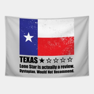 Texas: Lone Star is actually a rating. One Star Review Tapestry