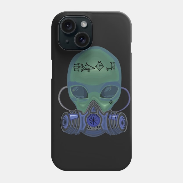 lugal ki en Phone Case by badalien