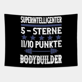 Bodybuilder Gym Krafttraining Geschenk Spruch Tapestry