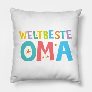 Weltbeste Oma Geschenk Pillow