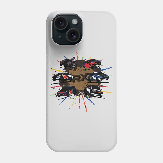 World RX Phone Case by AutomotiveArt