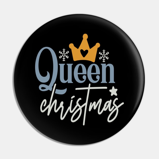 Queen Christmas Pin by Fox1999