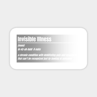 Invisible Illness Magnet