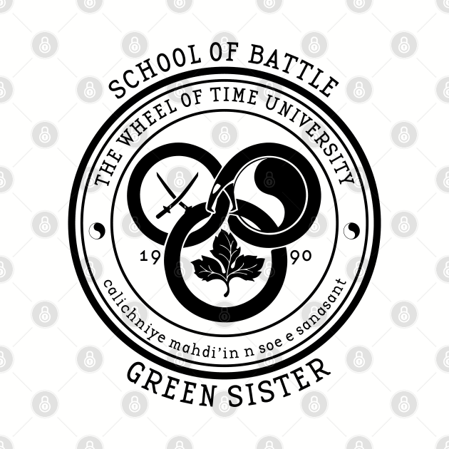 The Wheel of Time University - School of Battle (Green Sister) by Ta'veren Tavern