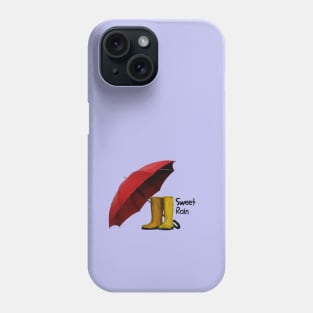 Boots Rain Phone Case