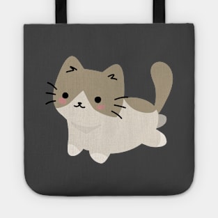 Cute Grey Kitten Tote