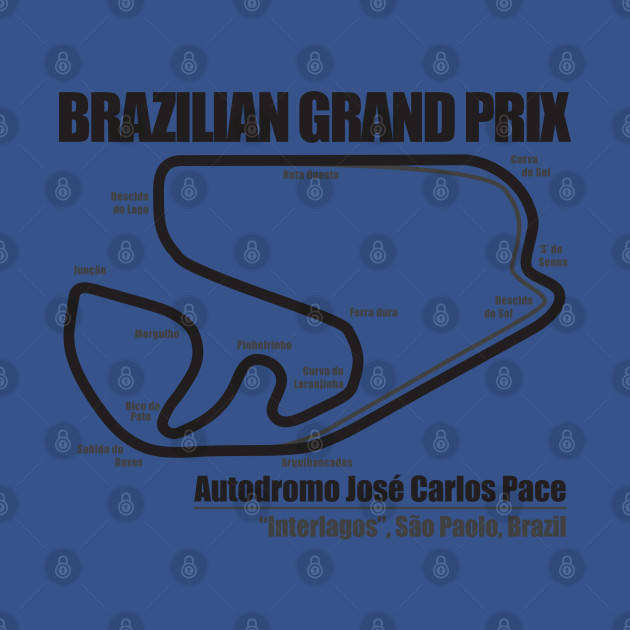 Disover Brazilian Grand Prix LS - Interlagos - T-Shirt