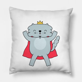 King of the house cat Pillow
