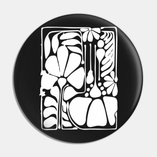 Abstract Botanical Pin