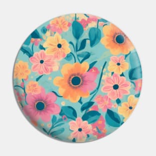 floral pattern Pin