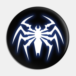 Game Venom Glow Spider (blue) Pin