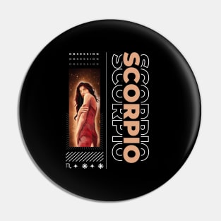 Mysterious Scorpio Woman Pin