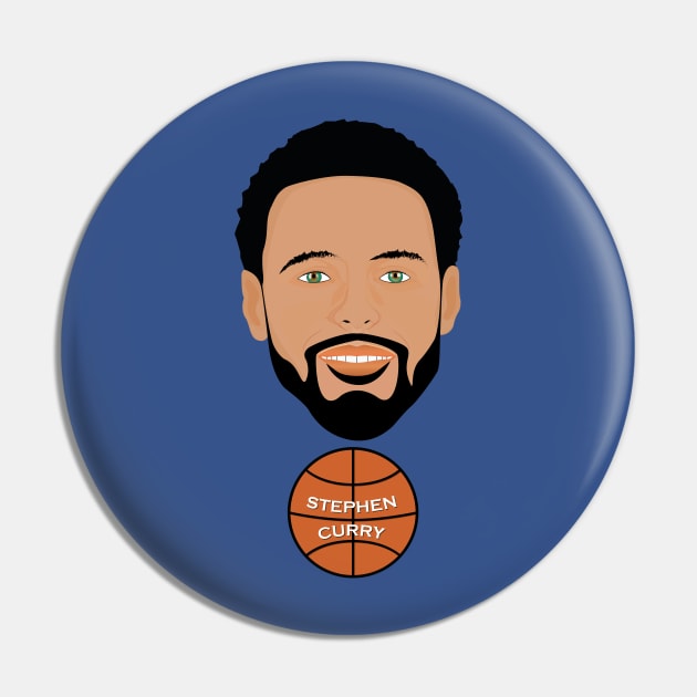 Golden State Warriors Stephen Curry Pin by jakoesart