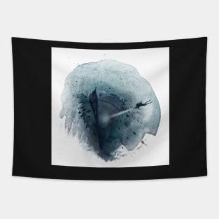 Deep Sea Illusion Tapestry