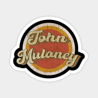 circle vintage John Mulaney Magnet