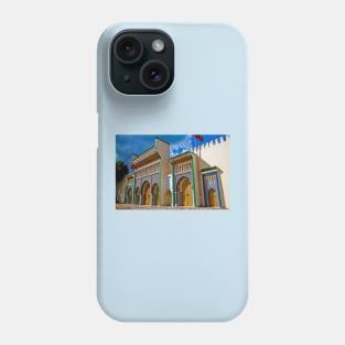 Morocco. Fes. Gates of the Royal Palace. Phone Case