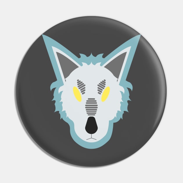 Space Wolf Pin by handphin