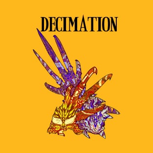 Decimation Claws (font) T-Shirt