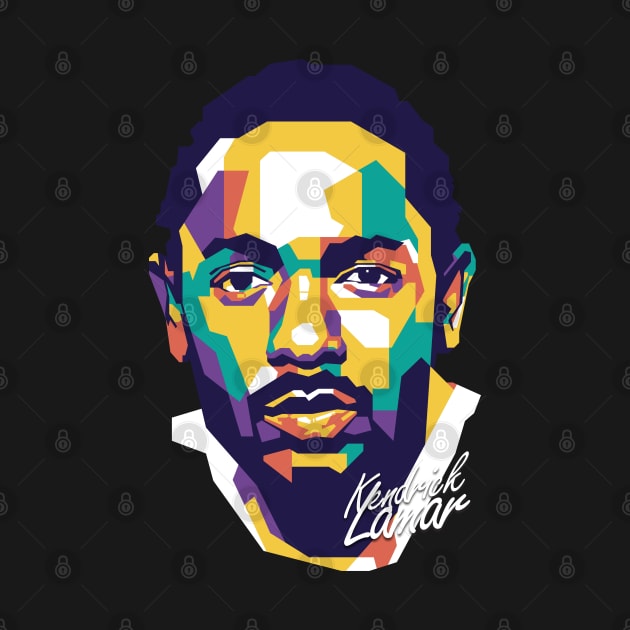 Kendrick Lamar on WPAP 1 by pentaShop