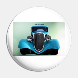 1934 Blue Ford Coupe Pin