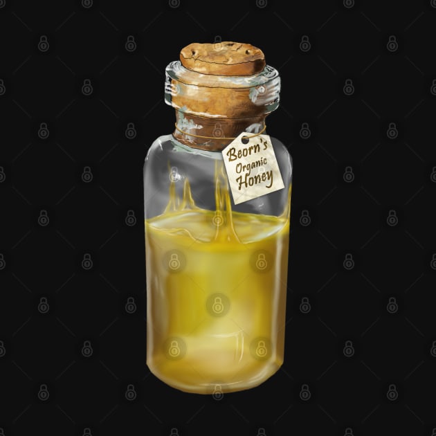 Beorn's Organic Honey by drawnexplore