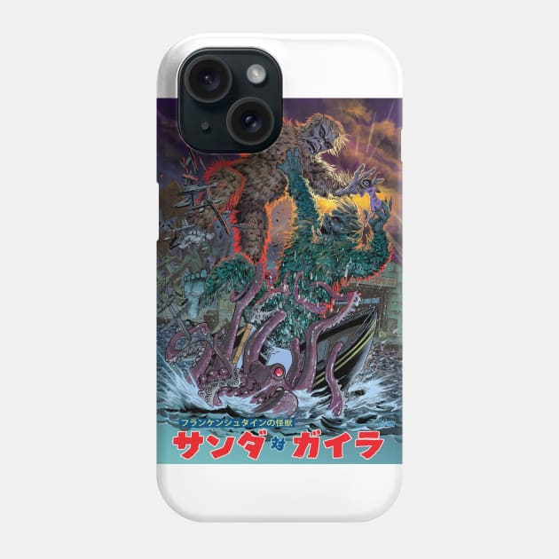 GARGANTUAN BATTLE! Phone Case by ZornowMustBeDestroyed