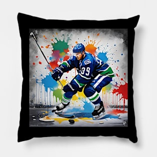 Hockey Player Pillow