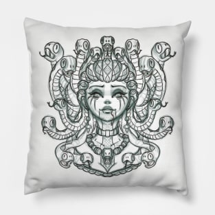 Medusa Lineart Pillow