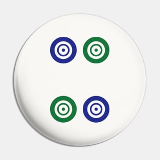 Four Circle Wheel Dot Si Tong 筒 Tile. It's Mahjong Time! Pin